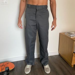 Brand new dickies loose fit grey pants